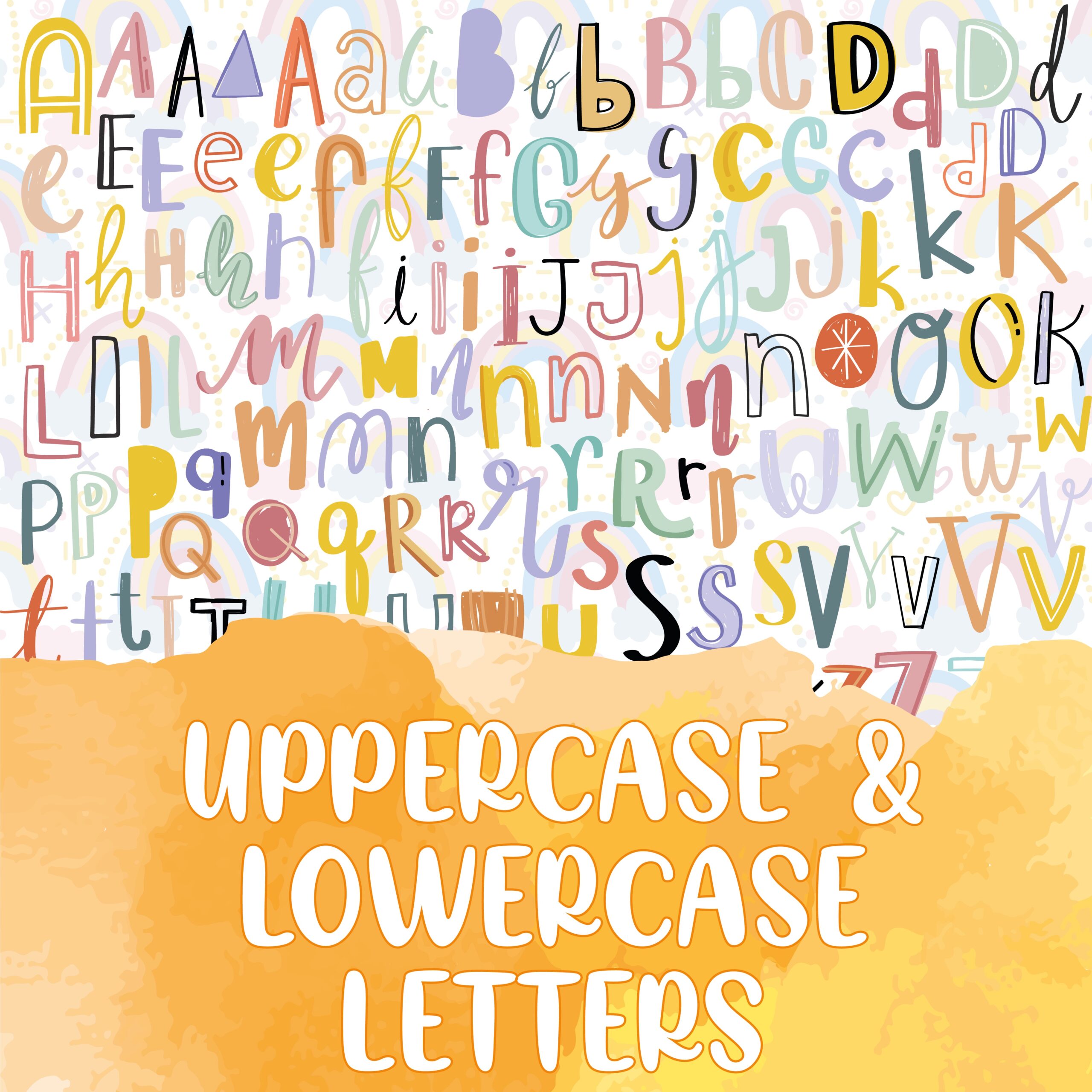 Uppercase & Lowercase Letters